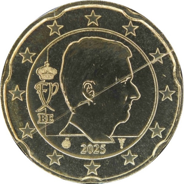 Бельгия 20 Евро цент