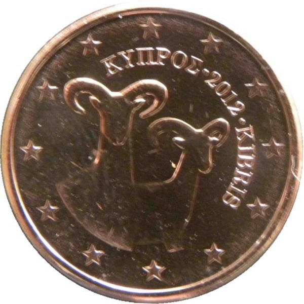 Кипр 1 Евро цент