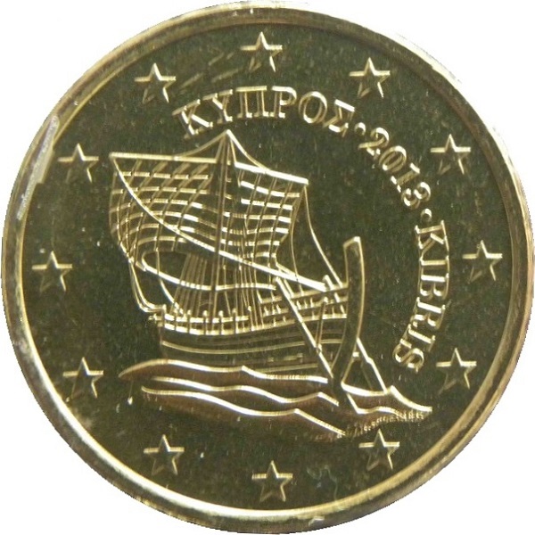 Кипр 50 Евро цент