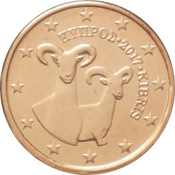 Кипр 1 Евро цент