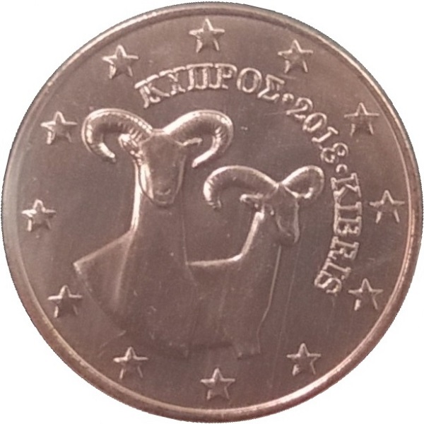 Кипр 1 Евро цент