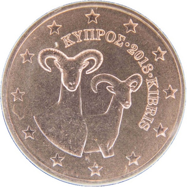 Кипр 2 Евро цент