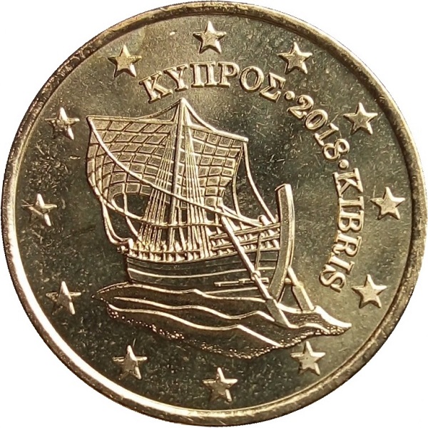 Кипр 50 Евро цент