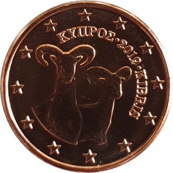 Кипр 1 Евро цент
