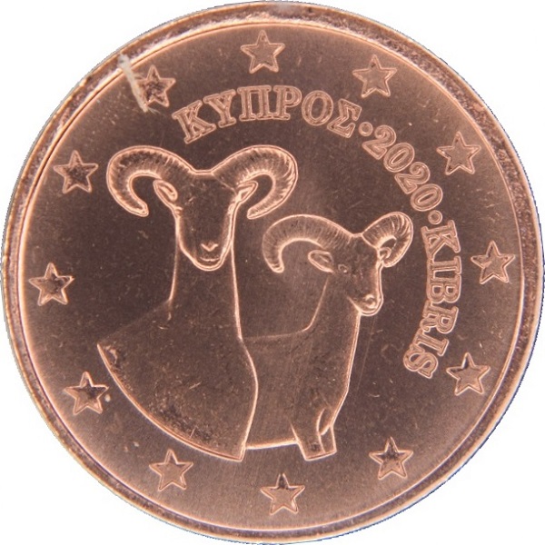 Кипр 1 Евро цент