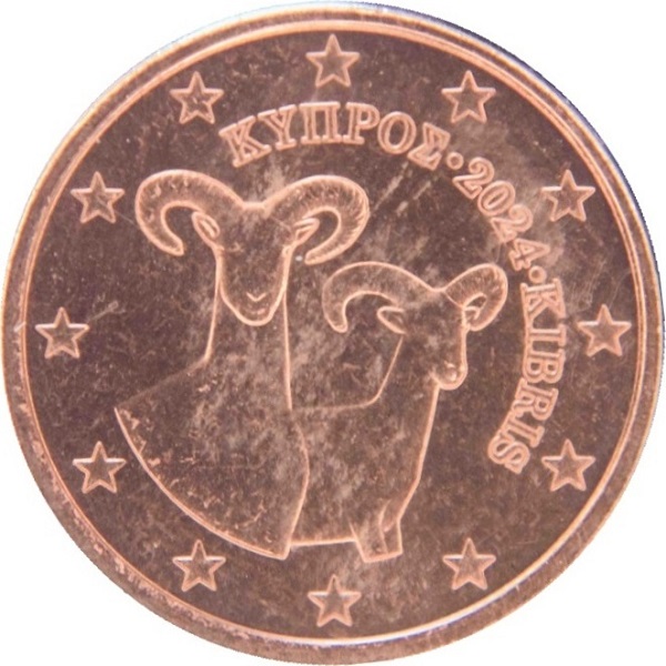 Кипр 1 Евро цент