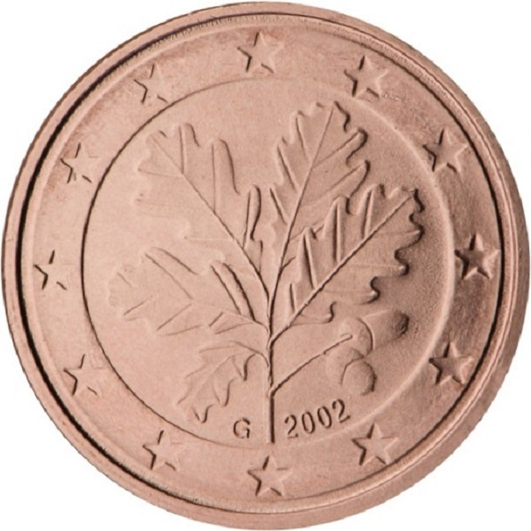 Германия 1 Евро цент