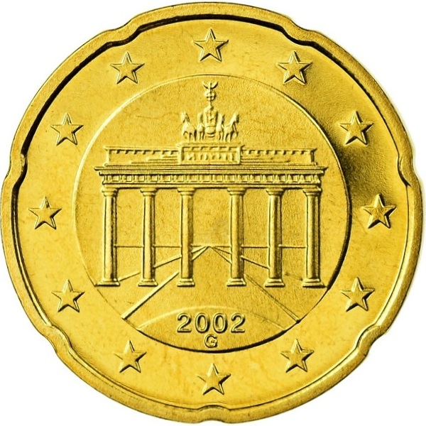 Германия 20 Евро цент