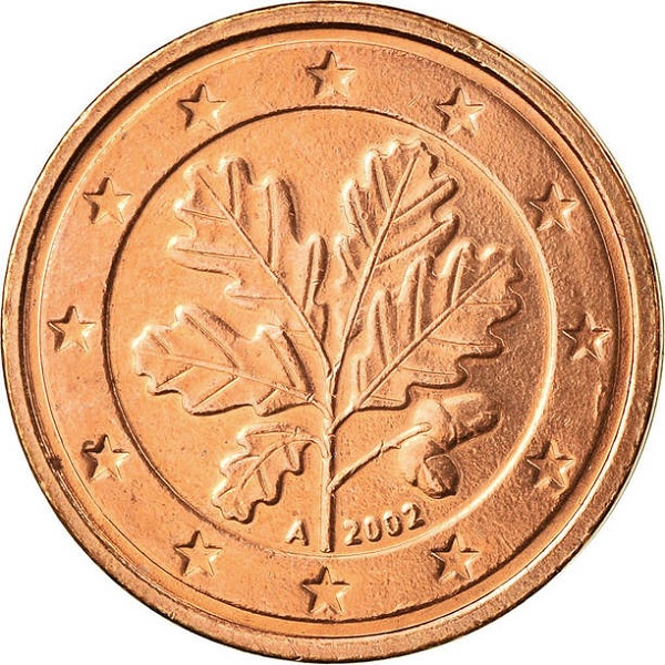 Германия 2 Евро цент