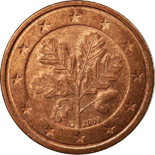 Германия 2 Евро цент