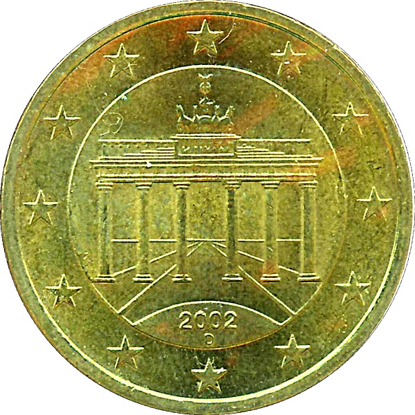 Германия 50 Евро цент