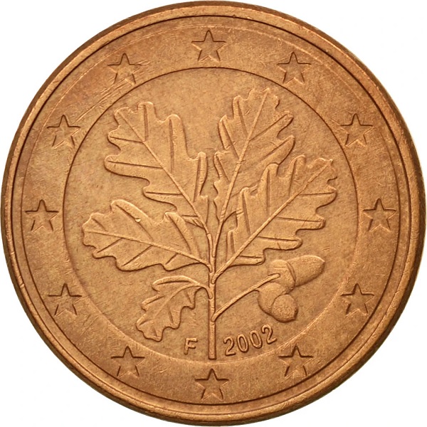 Германия 5 Евро цент