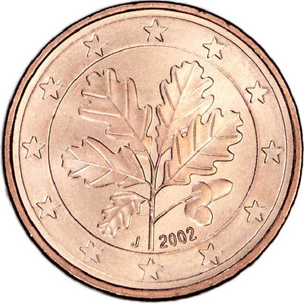 Германия 5 Евро цент