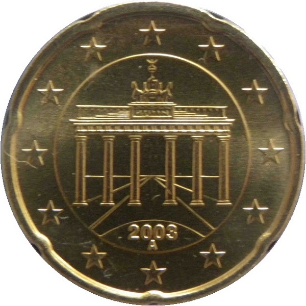 Германия 20 Евро цент