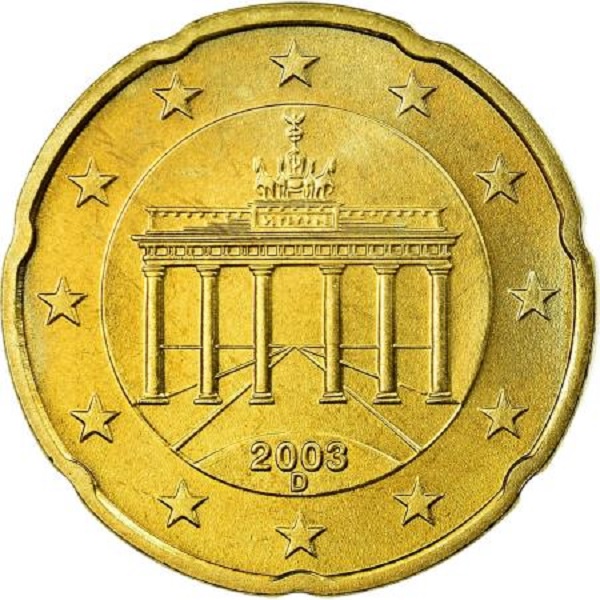 Германия 20 Евро цент