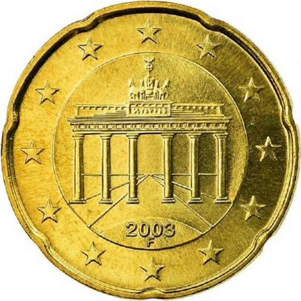 Германия 20 Евро цент