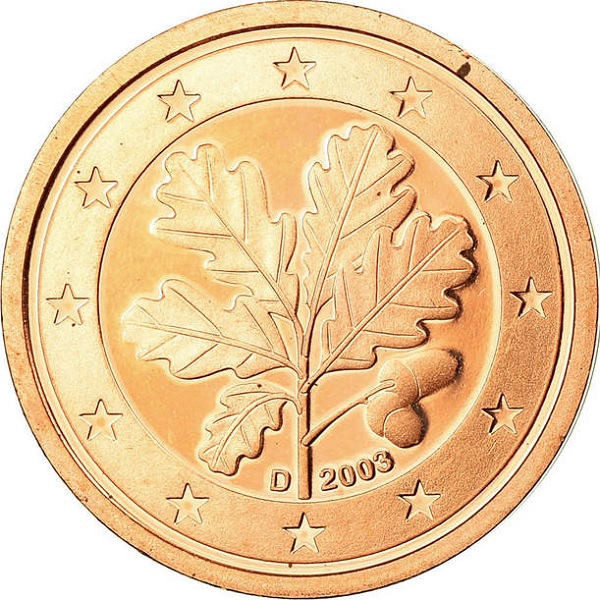 Германия 1 Евро цент