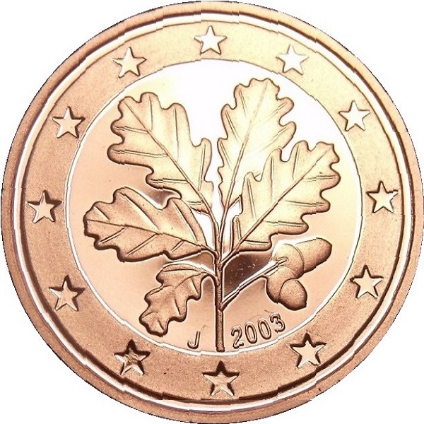 Германия 2 Евро цент