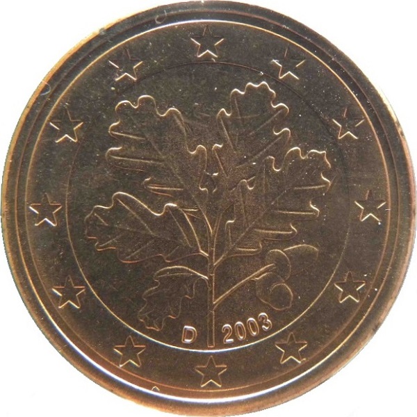 Германия 5 Евро цент