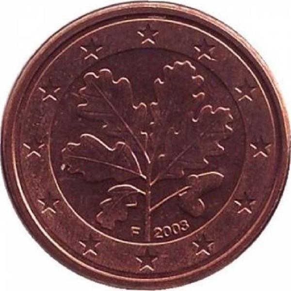 Германия 5 Евро цент