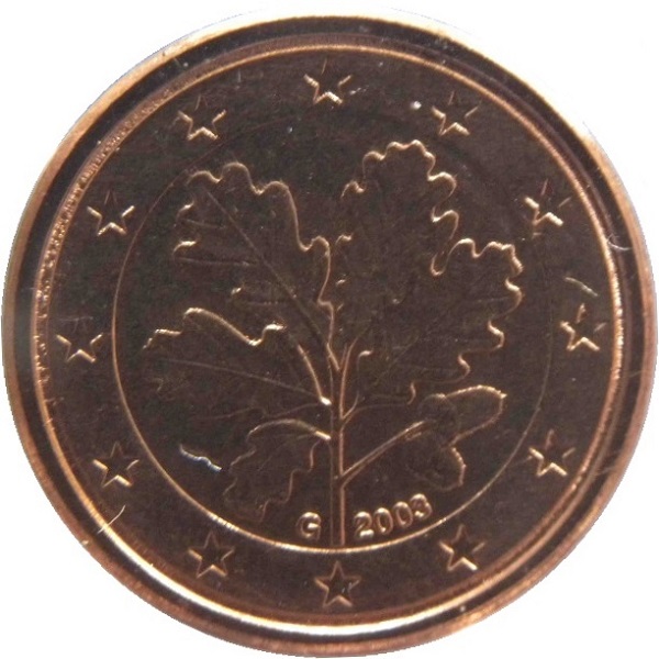 Германия 5 Евро цент