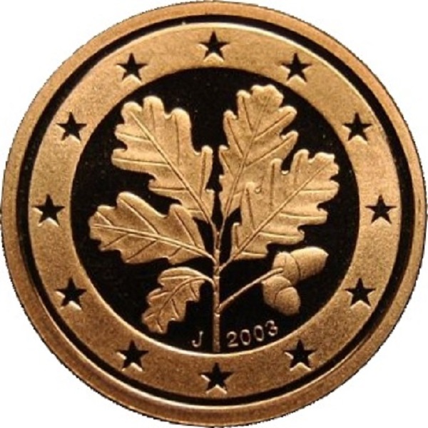 Германия 5 Евро цент