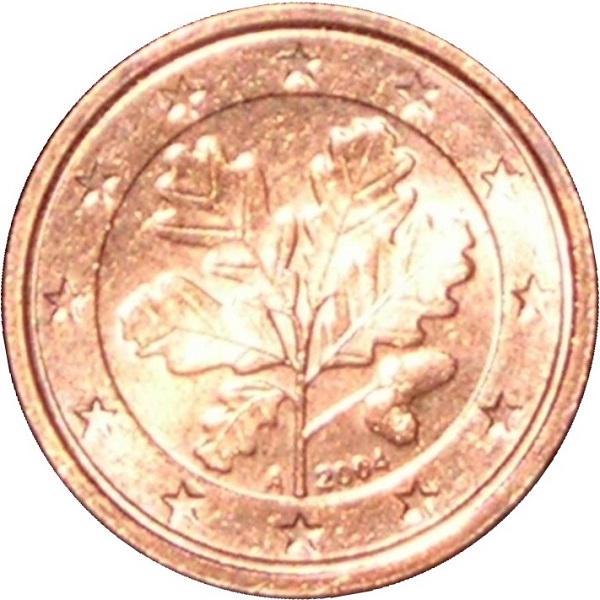 Германия 1 Евро цент