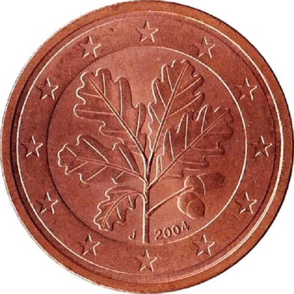 Германия 1 Евро цент