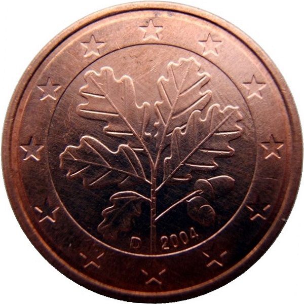 Германия 1 Евро цент