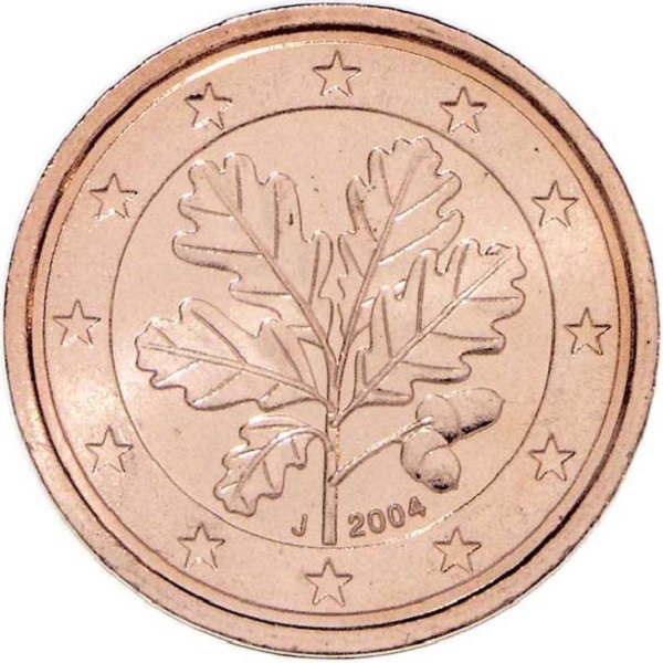 Германия 2 Евро цент