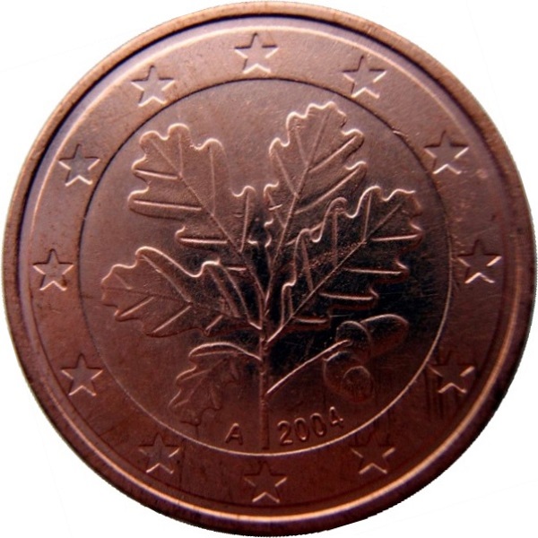 Германия 5 Евро цент