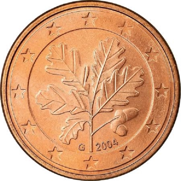 Германия 5 Евро цент