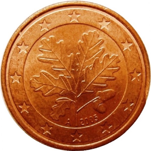 Германия 1 Евро цент