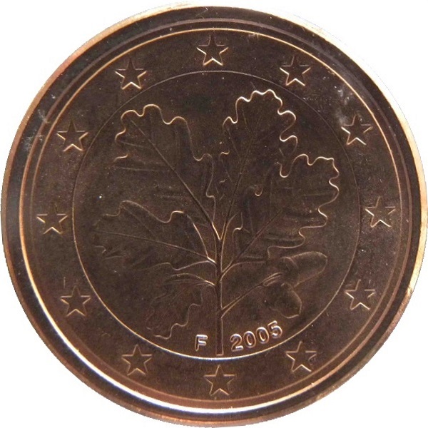 Германия 1 Евро цент