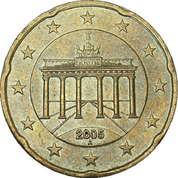 Германия 20 Евро цент