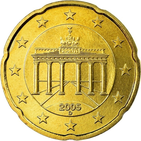 Германия 20 Евро цент