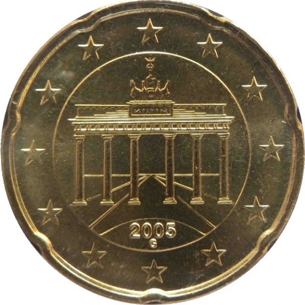 Германия 20 Евро цент