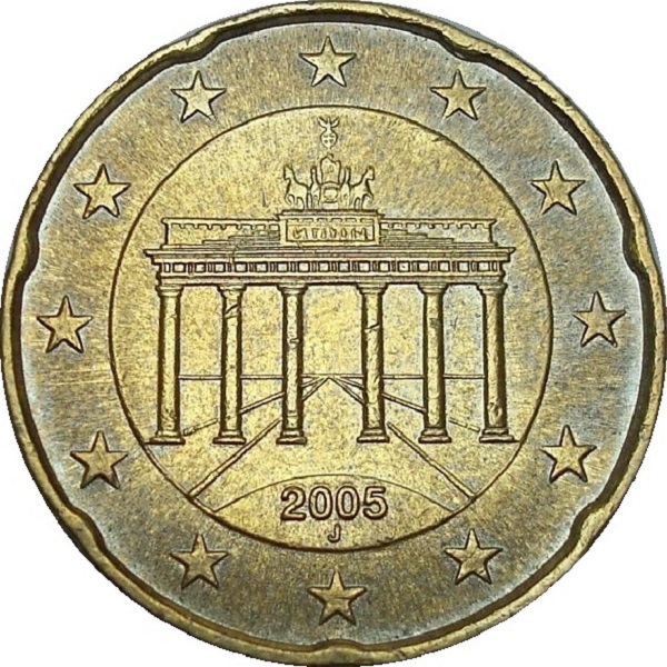Германия 20 Евро цент