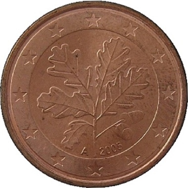 Германия 5 Евро цент