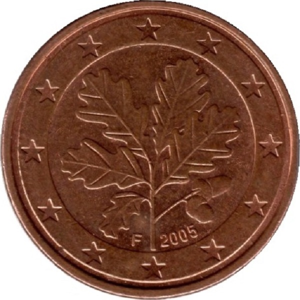 Германия 5 Евро цент