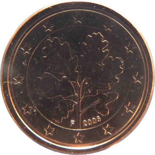 Германия 1 Евро цент