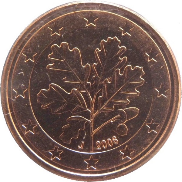 Германия 1 Евро цент