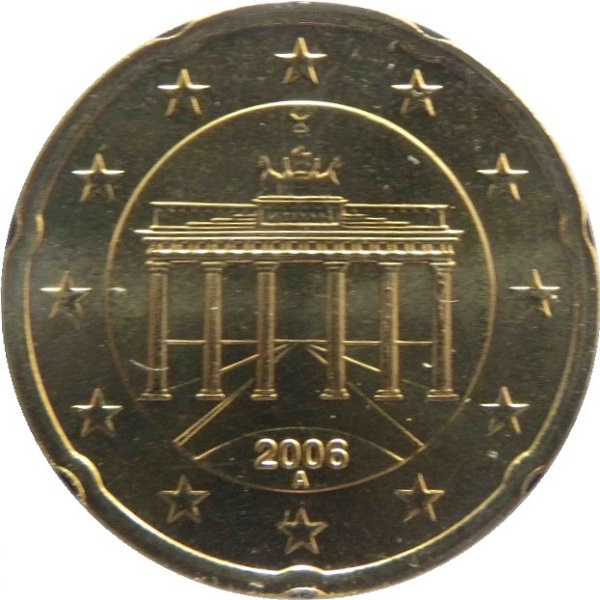 Германия 20 Евро цент