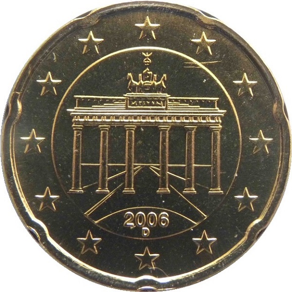 Германия 20 Евро цент