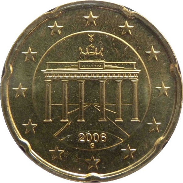 Германия 20 Евро цент