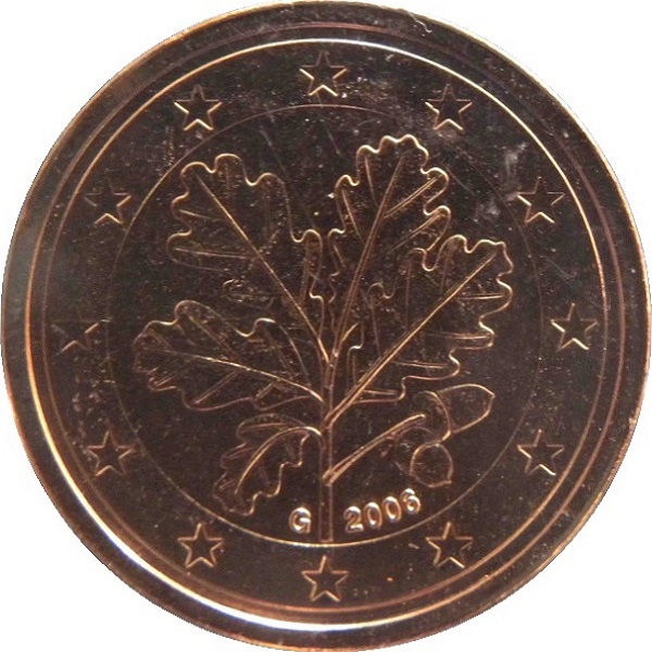 Германия 2 Евро цент