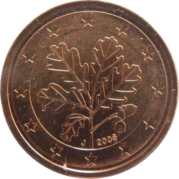 Германия 2 Евро цент