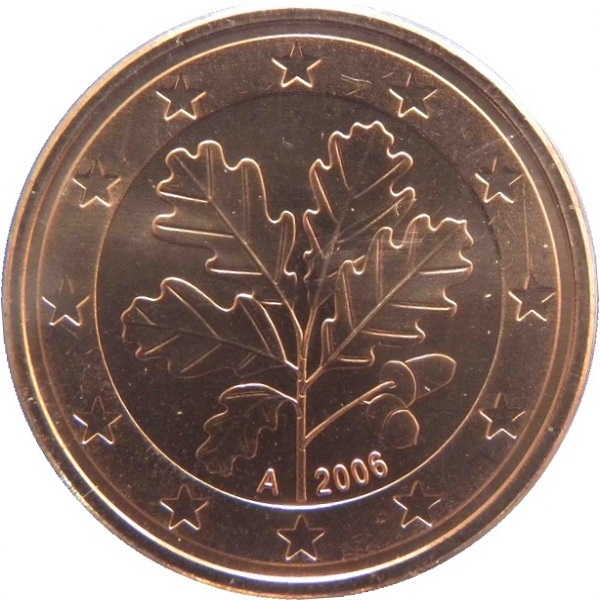 Германия 5 Евро цент