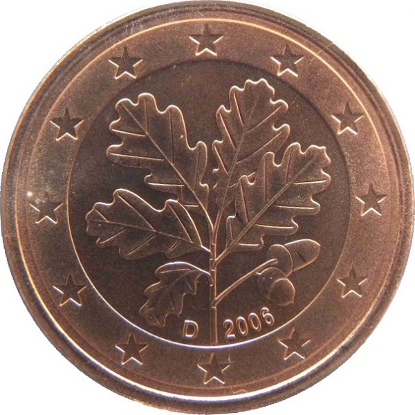 Германия 5 Евро цент