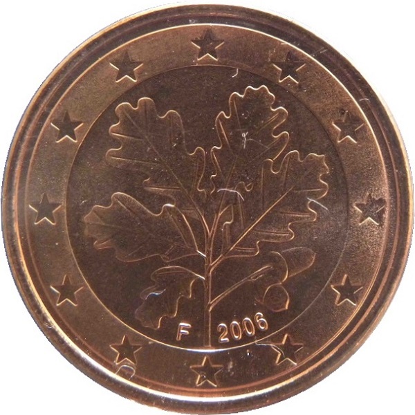 Германия 5 Евро цент